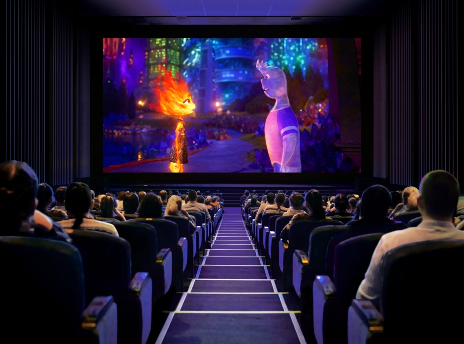 سامسونج تتيح مشاهدة فيلم Elemental من ديزني وبيكسار بدقة 4K HDR على شاشات  Samsung Onyx Cinema LED