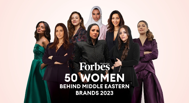 فوربس الشرق الأوسط تكشف عن قائمة 50 سيدة صنعن علامات تجارية شرق أوسطية لعام 2023