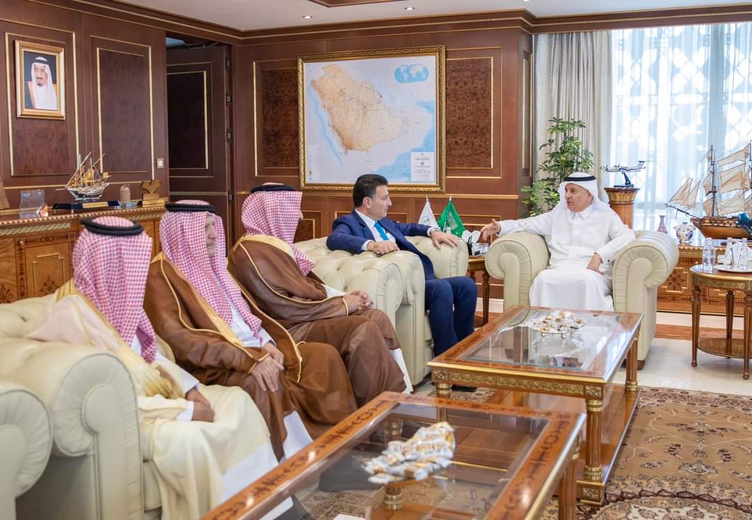 رئيس مجلس النواب يلتقي وزير البيئة والمياه والزراعة السعودي