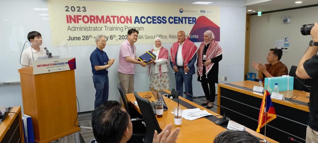 المركز الأردني الكوري للمعلومات وتكنولوجيا الاتصالات يشارك في برنامج تدريبي في كوريا