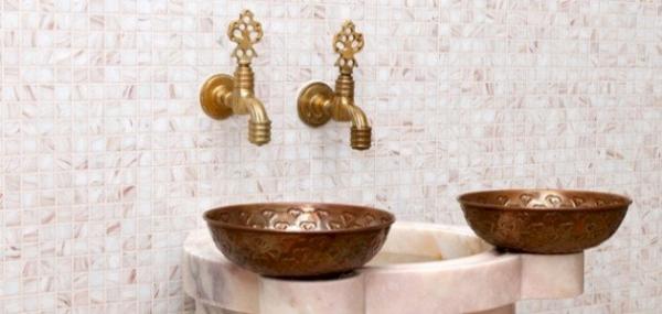 أفكار لديكور حمامات المنازل على الطريقة التركية