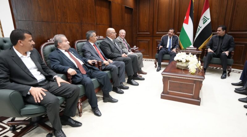 النواب العراقي للوفد البرلماني الأردني :نتطلع لتفعيل قوانين اقتصادية وأمنية وزيادة التبادل التجاري وتسهيل إجراءات السفر