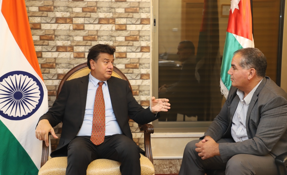 السفير الهندي: ارتفاع التجارة الثنائية مع الأردن 63