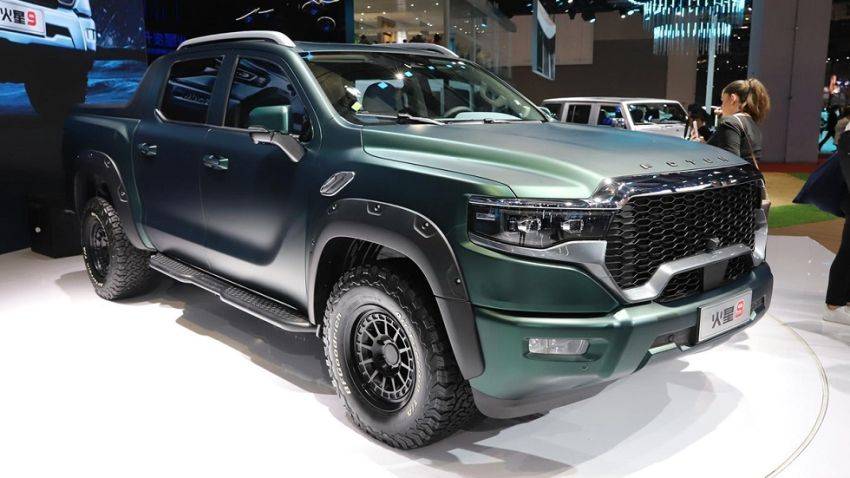 BAIC تتحدى فورد بسيارات بيك آب قوية ومتطورة