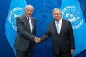أبو الغيط يلتقي الأمين العام للأمم المتحدة