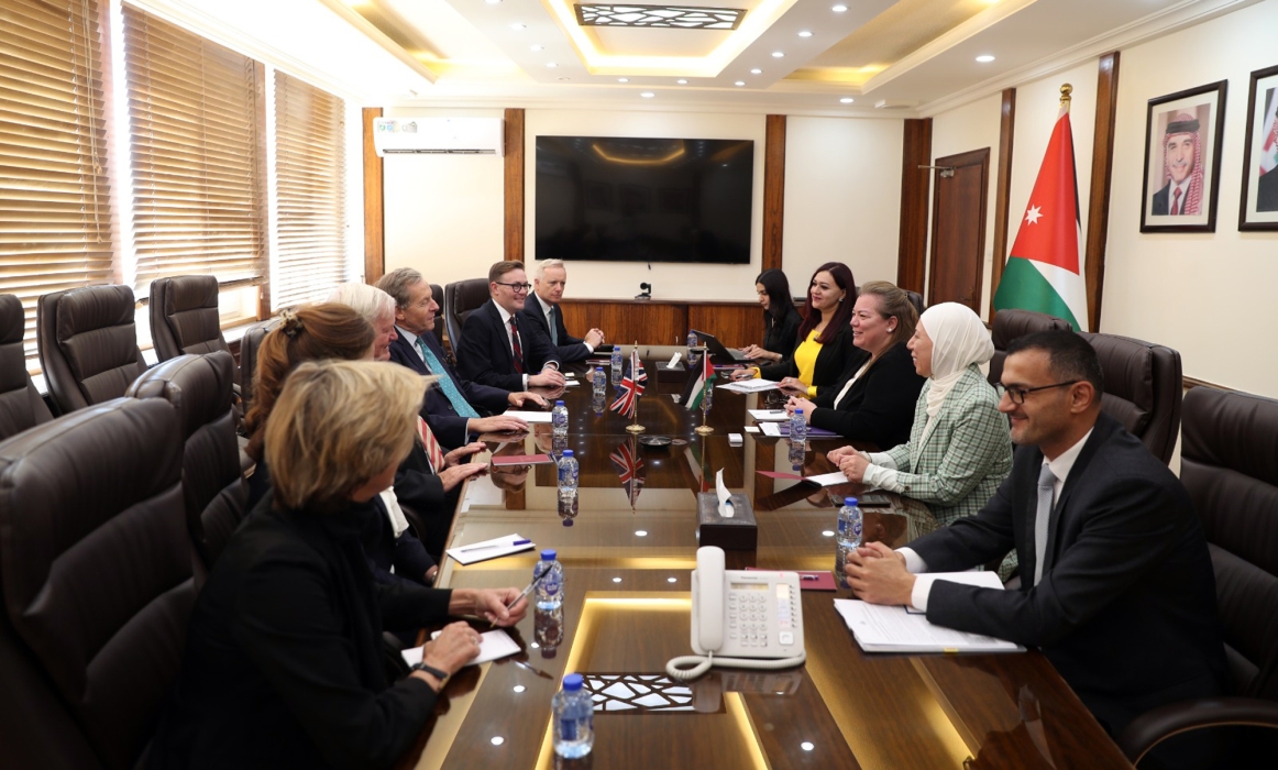 بحث التعاون المشترك بين الأردن وبريطانيا