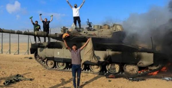 المقاومة تخوض اشتباكات برية وتدمر دبابيتن للاحتلال