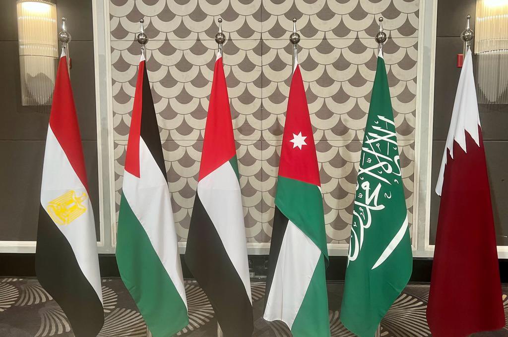 بدء اجتماع عربي أميركي في عمان للتأكيد على الموقف العربي بضرورة وقف إطلاق النار