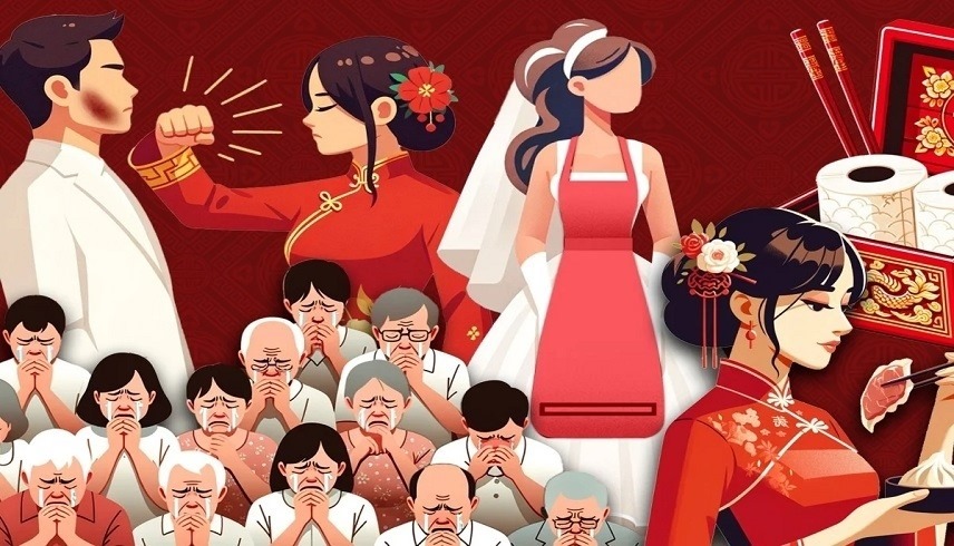 الضرب المبرح للعريس .. من عادات الزواج بالصين !