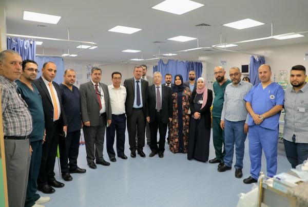 الصحة النيابية تطلع على خدمات مستشفى الأمير حمزة