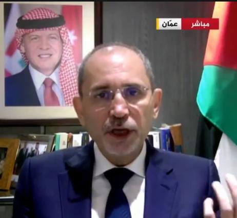 الصفدي لقناة  الجزيرة القطرية  : إسرائيل دولة همجية  ، والأردن لن يوقع اتفاقيةتبادل الطاقة بالمياه في ظل الحرب على غزة