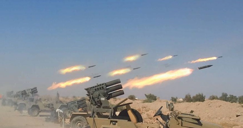 حزب الله يطلق 48 صاروخ كاتيوشا باتجاه عين زيتيم الإسرائيلية