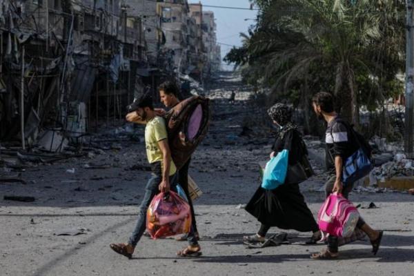 جيش الإحتلال لسكان غزة: لا تتجهوا شمالاً ولا بحراً