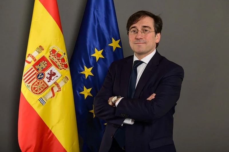 وزير خارجية إسبانيا يطالب المجتمع الدولي بإقامة الدولة الفلسطينية