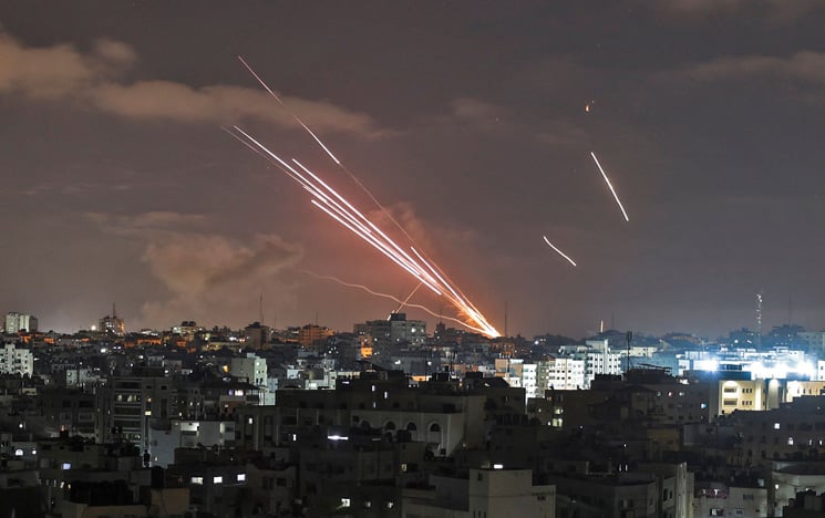 صواريخ المقاومة تقصف تل أبيب