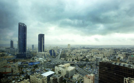حالة الطقس في الأردن  يوم الخميس