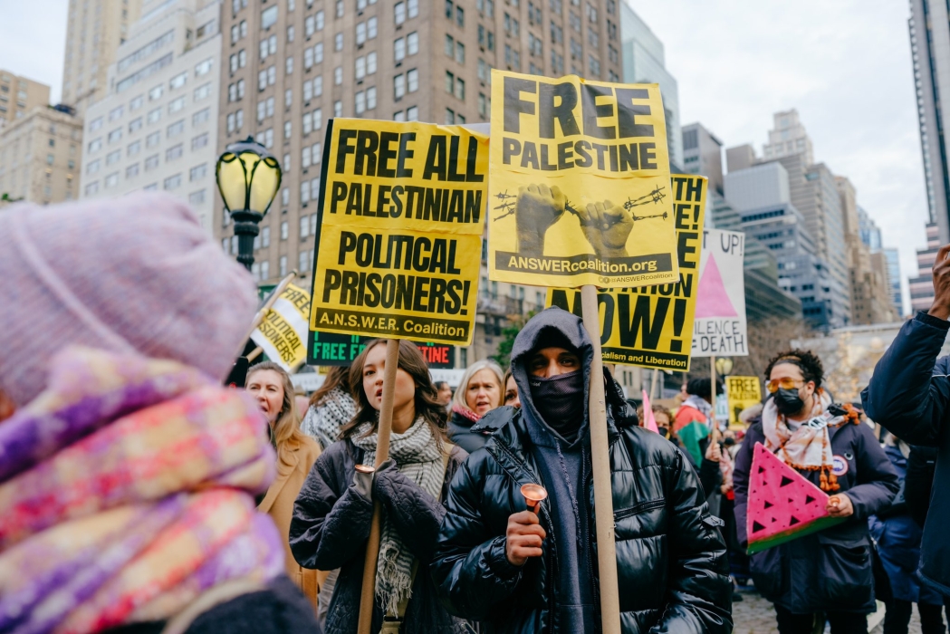 مظاهرات بأمريكا تطالب بإنهاء الدعم لإسرائيل