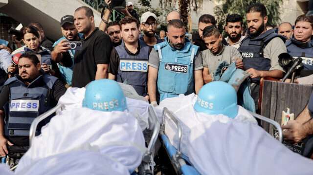 101 شهيد من الصحفيين منذ بدء العدوان الإسرائيلي على غزة