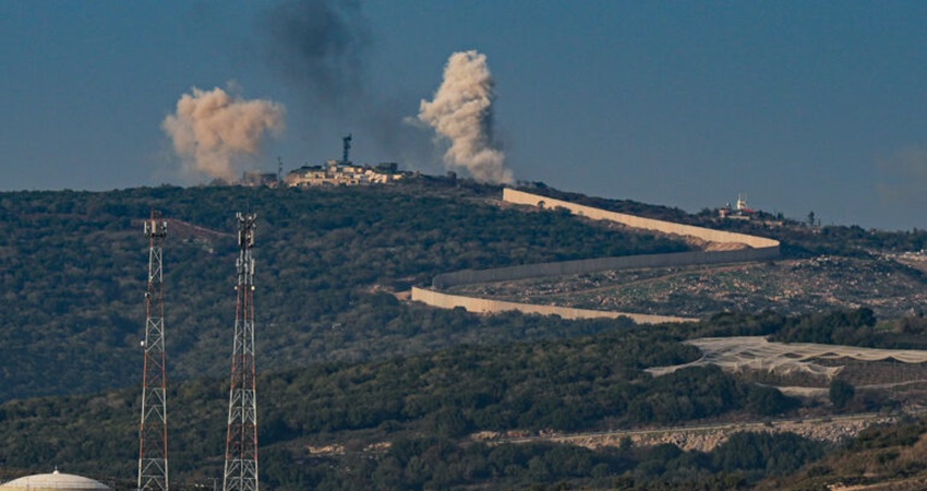 غارات إسرائيلية وقصف مدفعي على قرى الجنوب اللبناني