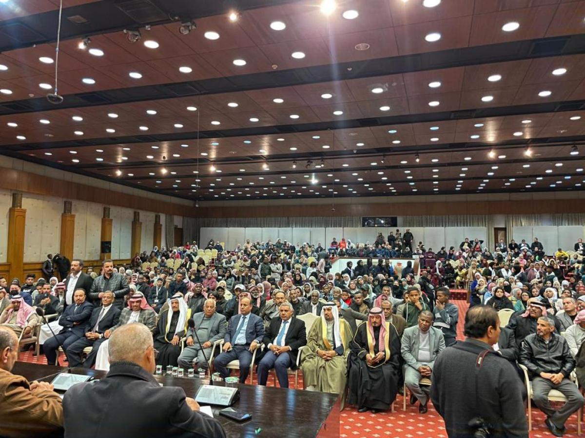عقد المؤتمر التاسيسي لحزب الوفاء الوطني  والجوازنة الامين العام