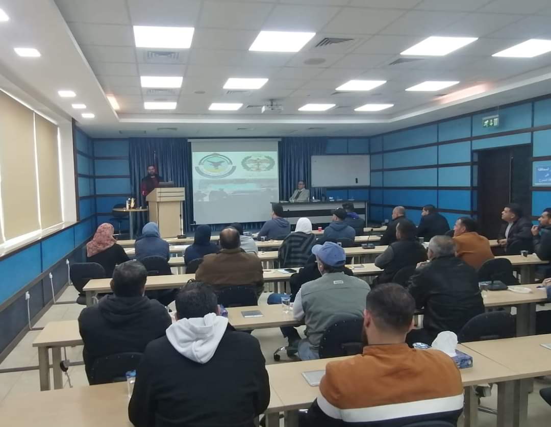 محاضرة توعوية حول آفة المخدرات في شركة مياه الاردن مياهنا في محافظة الزرقاء