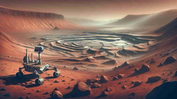 بيانات جمعتها مركبة فضائية تؤكد وجود رواسب بحيرة قديمة على المريخ