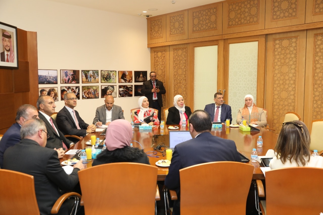 رئيس ديوان المحاسبة يلتقي امين عمان