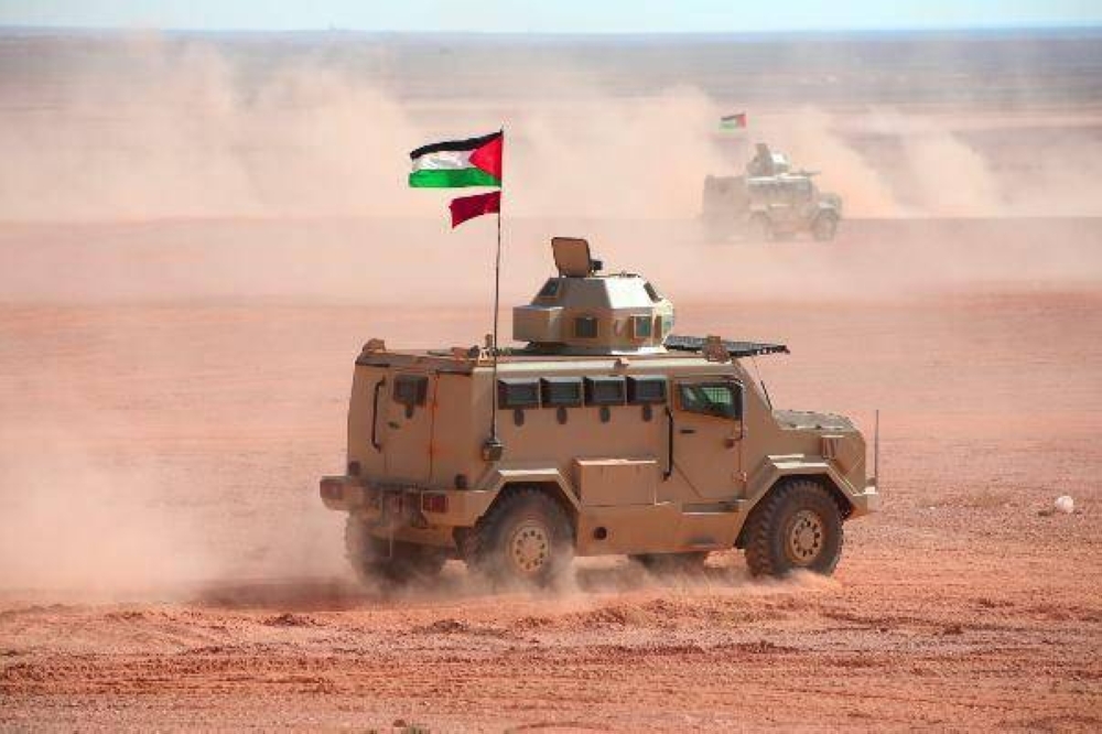 عاجل| الجيش الأردني يقتل 3 مهربين على واجهة المنطقة العسكرية الشرقية