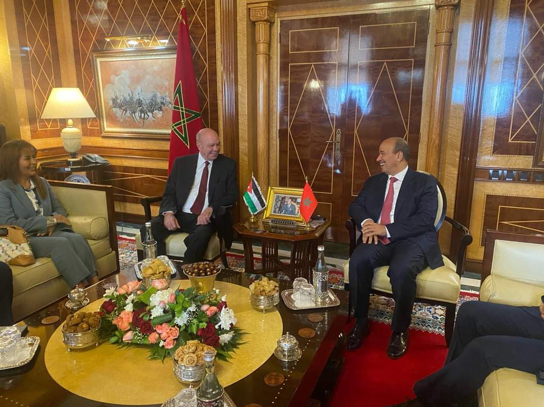 الفايز  من المغرب بحضور السفيرة غنيمات يؤكد عمق العلاقات الاردنية المغربية