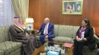الفايز يلتقي سفير دولة قطر في الأردن
