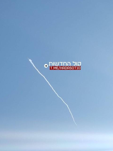 اعلام عبري: اعتراض صاروخ أطلق من لبنان