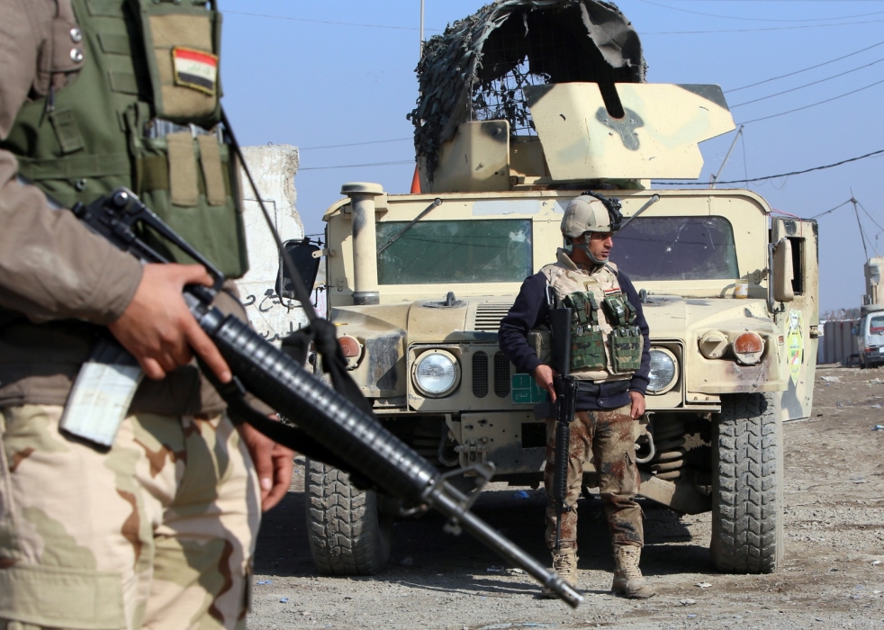 مقتل جندي عراقي بنيران عصابة داعش شمالي العراق