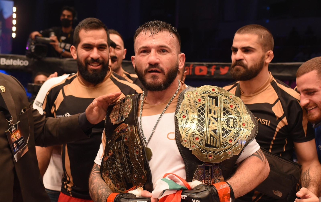 اللبناني فخر الدين يبدي رغبة بالمنافسة على لقب وزن Super Welterweight في BRAVE CF