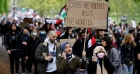 الآلاف يخرجون في لندن لوقف الحرب على غزة