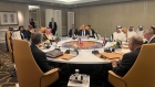 اقامة الدول  الفلسطينية المستقله مثار بحث في اجتماع  عربي   امريكي ، شارك به الاردن  في الرياض