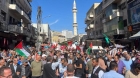 تواصل المسيرات الشعبيه  في المملكه  تضامنا مع الفلسطينين  ورفضا للعدوان على عزه