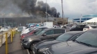 اندلاع حريق في مطار جنوب روسيا