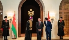 الملك يقيم مأدبة عشاء على شرف سلطان عمان