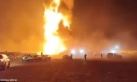 العراق: حريق كبير يلتهم مصفاة للنفط في أربيل