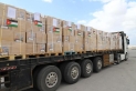 45 شاحنة مساعدات أردنية تصل غزة عشية العيد