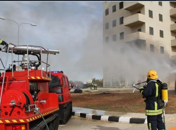 الدفاع المدني يتعامل مع 51 حادث اطفاء و88 حالة انقاذ