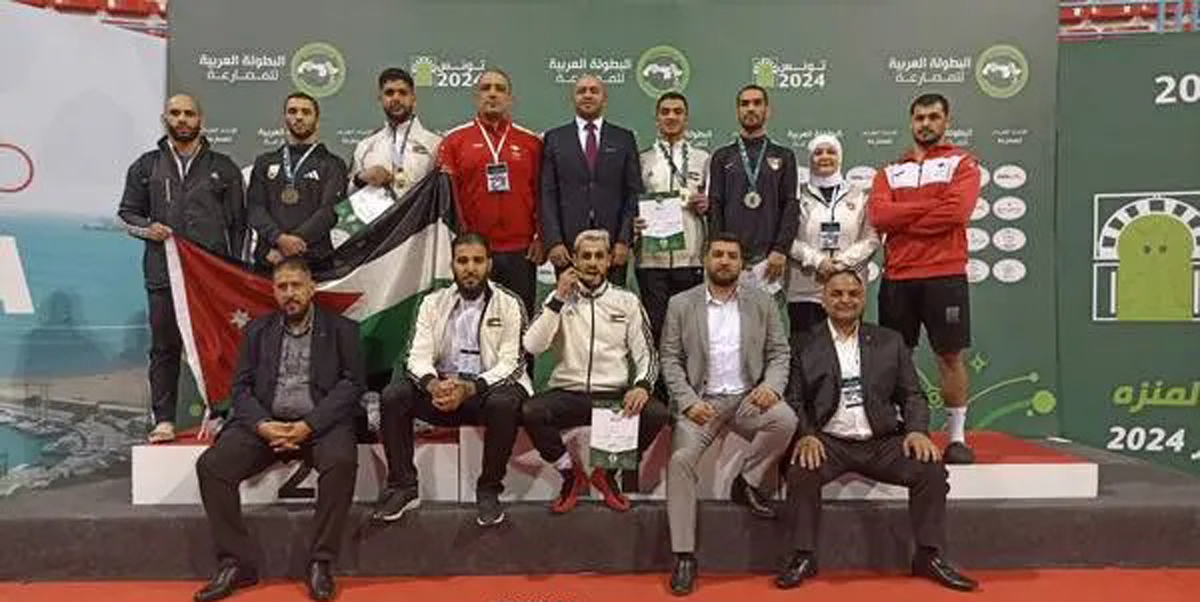 المنتخب الوطني للمصارعة الرومانية يحصد 5 ميداليات في البطولة العربية