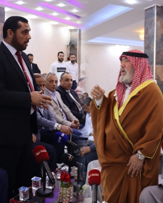 جاهة خمس نجوم للزميل عمر البرصان .. مبارك.