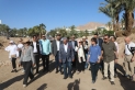 السياحة والعقبة الخاصة تنظمان جولة ميدانية لعالم الآثار المصري حواس