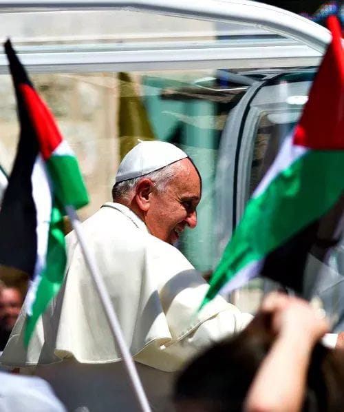 الأميرة غيداء طلال تعزي بوفاة البابا فرنسيس