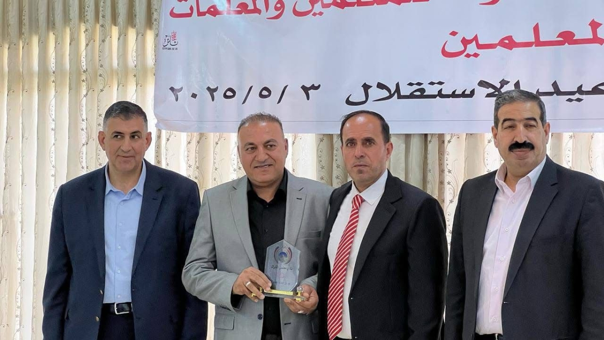 اختتام بطولة كرة الطاولة لأندية المعلمين في نادي معلمي الكرك