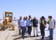 وزير الأشغال يتفقد مشاريع طرق حيوية في العاصمة