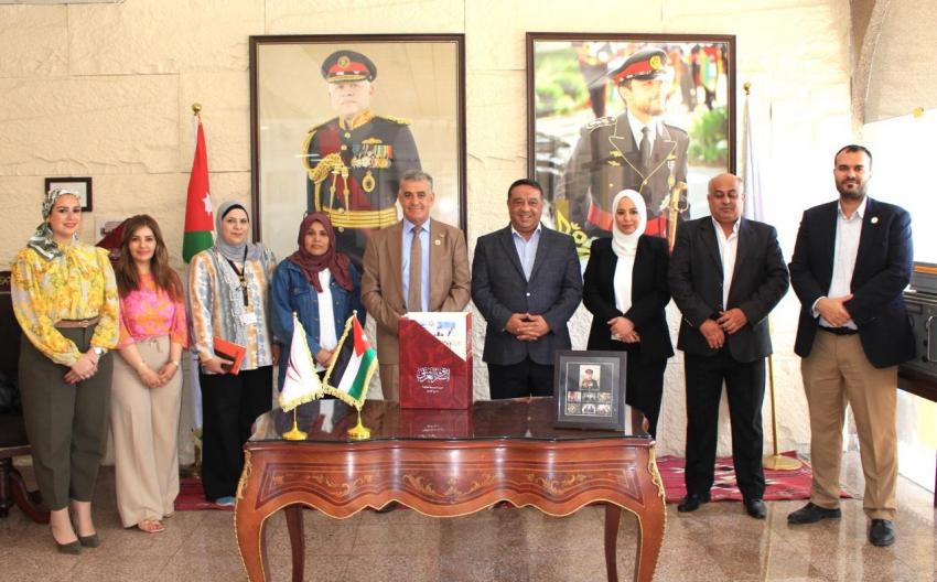 العياصرة يلتقي ورئيس مجلس ادارة البريد الأردني