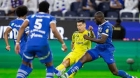 مشادة هائلة بين لاعبي النصر والاتحاد بعد الكلاسيكو