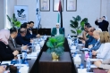 وفد ليبي يطلع على تجربة صندوق المعونة الوطنية